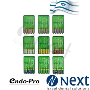 Lote X 9 Instrumentos Dentales de Endodoncia File K Endo-pro endo conducto radicular sst 25 mm - Imagen 1 de 12