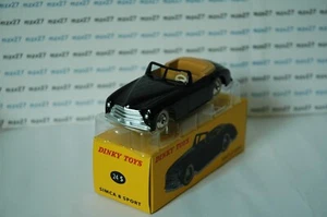 Dinky Toys Atlas Reissue Car: No. 24S Simca 8 Sport 1/43 Scale - Picture 1 of 3