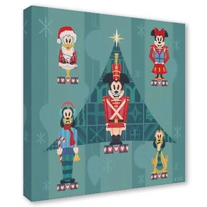 Waltz of the Fab Five 14Hx14W Disney Fine Art by Eric Doggett - Picture 1 of 1