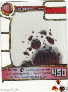 Card Redakai No. 1-ATT-3010 - Earthquake Earth (A2584) - Picture 1 of 1