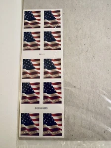 US FLAG USPS UNSEALED STAMPS 2017 (674704) - Picture 1 of 2