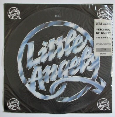 Little Angels - 12" - Kicking Up Dust - Ltd Edition Numbered Picture Disc - VG+ - Image 1 of 4