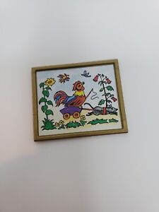 Playmobil 5300 Victorian Mansion Gold Picture Frame with Rooster
