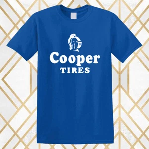 Cooper Tires Retro Classic Men's Blue Size S - 5XL - Picture 1 of 1