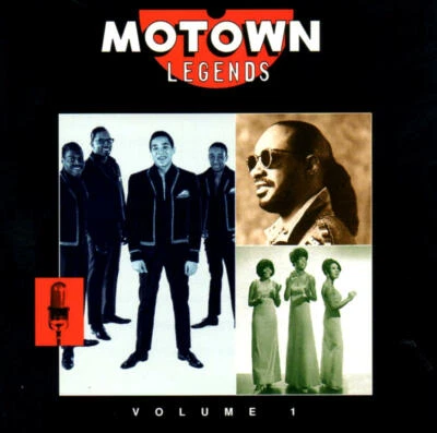 Motown Legends Vol. 1 (Stevie Wonder/Four Tops/The Temptations) CD-Album 1994 - Bild 1 von 2