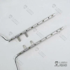 Side Skirts Lamp LED Side Marker Lights LESU 1/14 2Axle Tamiye RC Tractor Truck - Picture 1 of 5