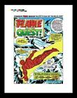 Stan Lee Editor Fantastic Four #117 Pg #1 Flame & Quest Produkcja Dowód sztuki