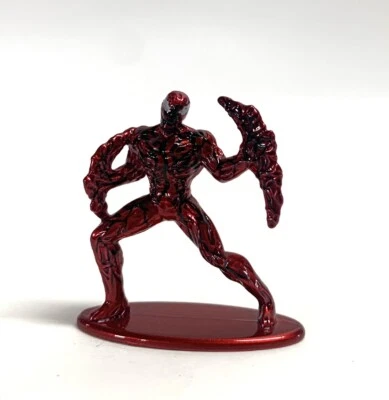 Spider-Man Carnage Nano Metalfigs Metal Die-Cast 2” Mini Figura de Acción Jada Toys Foto 1 de 4