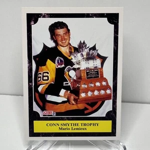 1991 Score Conn Smythe Trophy Mario Lemieux #316 - Picture 1 of 2