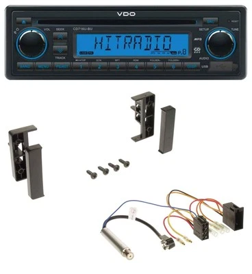 VDO AUX MP3 1DIN CD USB Autoradio für Audi A2 A3 8L 99-00 A4 B5 99-01 A6 C5 97-0 - Bild 1 von 4