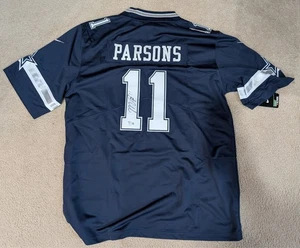 Micah Parsons signed handsigniert Dallas Cowboys Navy Trikot Beckett zertifiziert - Bild 1 von 4