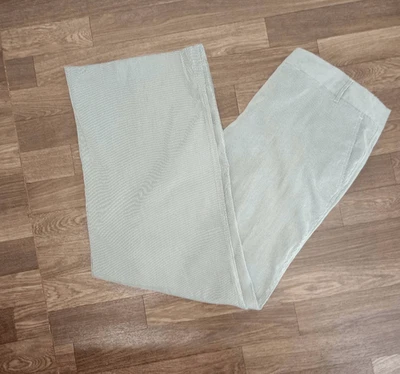 George в тонкую полоску широкие ноги, высокий подъем, брюки. Размер 16 - Изображение 1 из 4