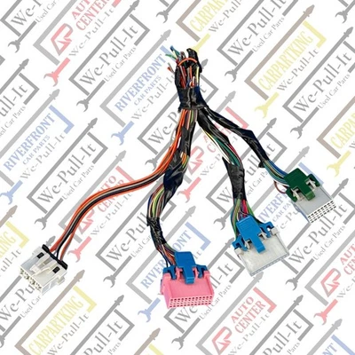 2003 Saturn L Series L200 L300 BCM Body Control Module WIRING HARNESS PLUGS - Image 1 of 4