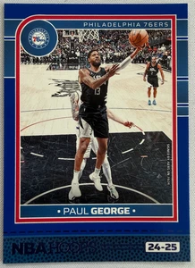 2024 Panini NBA Hoops - #81 Paul George Blue - Picture 1 of 2