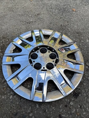 2004-2008 MERMERCURY GRAND MARQUIS 16' ХРОМИРОВАННАЯ КРЫШКА СТУПИЦЫ КОЛПАЧОК СТУПИЦЫ OEM Б/У - Изображение 1 из 4