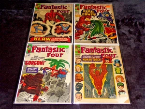FANTASTIC FOUR 44 54 56 60 DR DOOM SILVER SURFER 1ST GORGON BLACK PANTHER - Picture 1 of 2