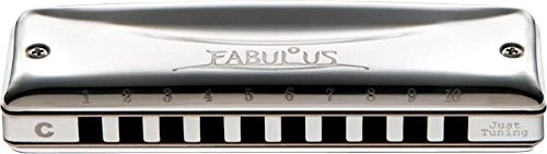 Suzuki F-20J-BB Fabuloso 10 Agujeros Diatónico Temperamento Justo Armónica Llave de Bb Foto 1 de 1