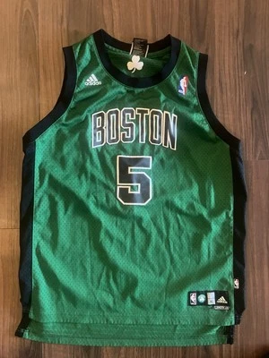 Camiseta Adidas Kevin Garnett Swingman de los Boston Celtics Talla Juvenil XL USADA EN EXCELENTE ESTADO RARA DE COLECCIÓN Foto 1 de 4