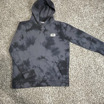 Vans Sudadera con Capucha Niños Mediana Negra Gris Foto 1 de 3