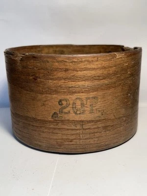 Antique E B Frye Stenciled 2 Qt Grain Box Measure Wilton NH - Image 1 of 4