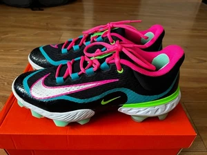 NIKE Alpha Huarache Elite 4 - Baseball Cleats - Multi-Color - Size 10 - NIB! - Picture 1 of 7