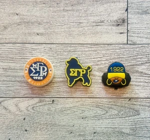 Cuentas focales de silicona Sigma Gamma Rho Sorority | Divine Nine | SGRho - Imagen 1 de 4