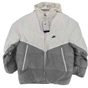 Nike Sportswear Storm-Fit Down Windrunner Men’s Large Hooded Jacket DD6795-100 L - Picture 1 of 11