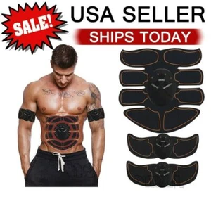 Electric Muscle Toner Machine ABS Toning Belt Simulation Fat Burner Belly Shaper - Picture 1 of 6