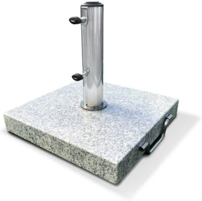 JATI Granite 25kg Parasol Base with Wheels and Handle