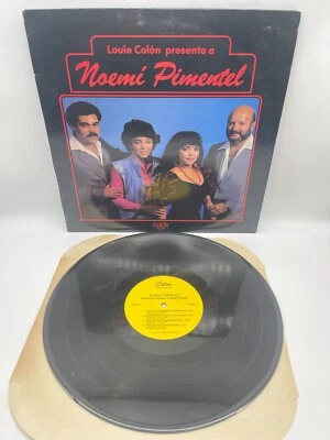 Louie Colon Presenta Noemi Pimentel LP Colon Records 5601 Latin Merengue Vinyl - Image 1 of 4