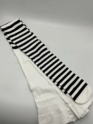 Striped Tights Nylon Pantyhose Dr Seuss Costume Pirate Halloween One Size - Image 1 of 4