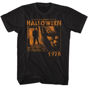 Halloween John Carpenter 1978 Horror You Can't Kill The Boogeyman Men's T Shirt - Picture 1 of 5