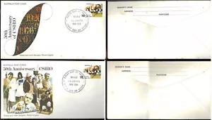 1976 Australia 50th Anniversary CSIRO 18c FDCs Set - Mosman 2088 Postmark issues - Picture 1 of 1
