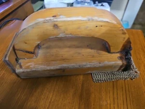 Vintage Holz Handblockschleifer - Bild 1 von 11