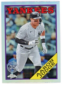 2023 Topps Chrome Update Aaron Judge 1988 Refractor #88CU-1 New York Yankees - Picture 1 of 2