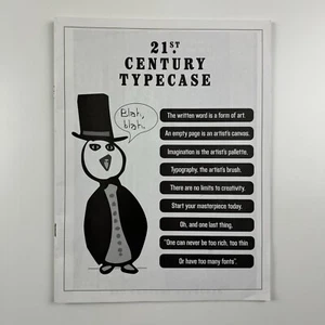 21st Century Typecase. Type specimen booklet | International Typefounders - Picture 1 of 11