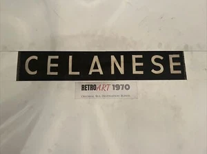 Celanese - Wrexham 231 Vintage Bus Blind Aug 1974 31" GIFT - Picture 1 of 12