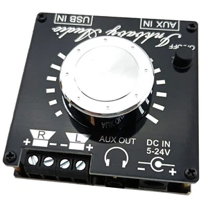 USB AUX Bluetooth Digital Power Amplifier Board Stereo Channel Audio 80W Module - Picture 1 of 11