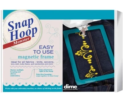 Snap Hoop Monster 7,5” X 10”Magnetic Embroidery Hoop.Does NOT Work W/  Baby Lock - Image 1 of 4