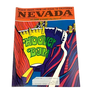 Vintage Winter 1969 Nevada Highways & Parks Magazine Hoover Dam - Picture 1 of 6
