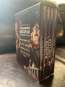 The Thames Shakespeare Collection (4 DVD, 2006) Macbeth King Lear Romeo Juliet - Picture 1 of 11