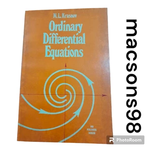 Ordinary Differential Equations Krasnov Mir Publishers Moscow 1987 - Foto 1 di 10