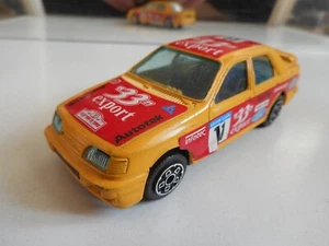 Bburago Burago Ford Sierra in Yellow on 1:43 - Imagen 1 de 2