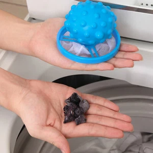 5pcs Laundry Ball Reusable Filtering Cleaning Tool Laundry Hair Remover Compact - Picture 1 of 15