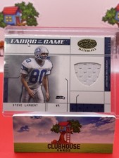 2002 Certified Steve Largent Jersey Football Card /100  /R136