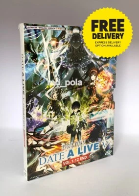 DVD Anime Date A Live Complete TV Series Season 5 (Vol. 1-12 End) English Dubbed - Image 1 of 4
