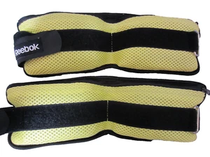Reebok Toning Adjustable Ankle Weights .5 - 2.5 lbs Each Comfort Fit Two 2.5 lb - Picture 1 of 8
