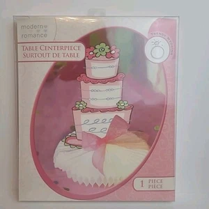 Wedding Cake Centerpiece Modern Romance Table Centerpiece Medium - Picture 1 of 8