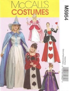 McCall's 5954 Girls' Storybook Costumes Pattern Sz 3-8 - Picture 1 of 2
