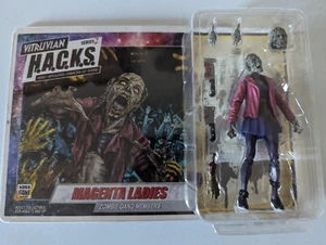 Boss Fight Studio Vitruvian HACKS Series Z Magenta Ladies Zombie Gang Member Fig - Picture 1 of 3